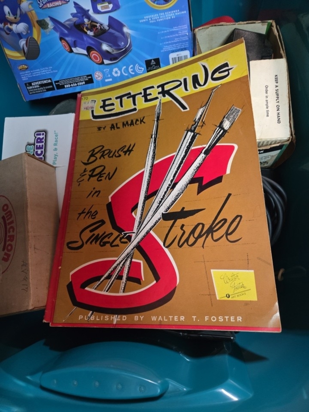 Lettering by Al Mack Vintage Brush & Pen Book